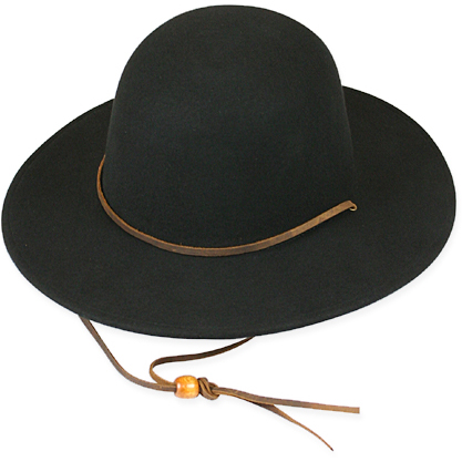 Black Huk Fin Hat