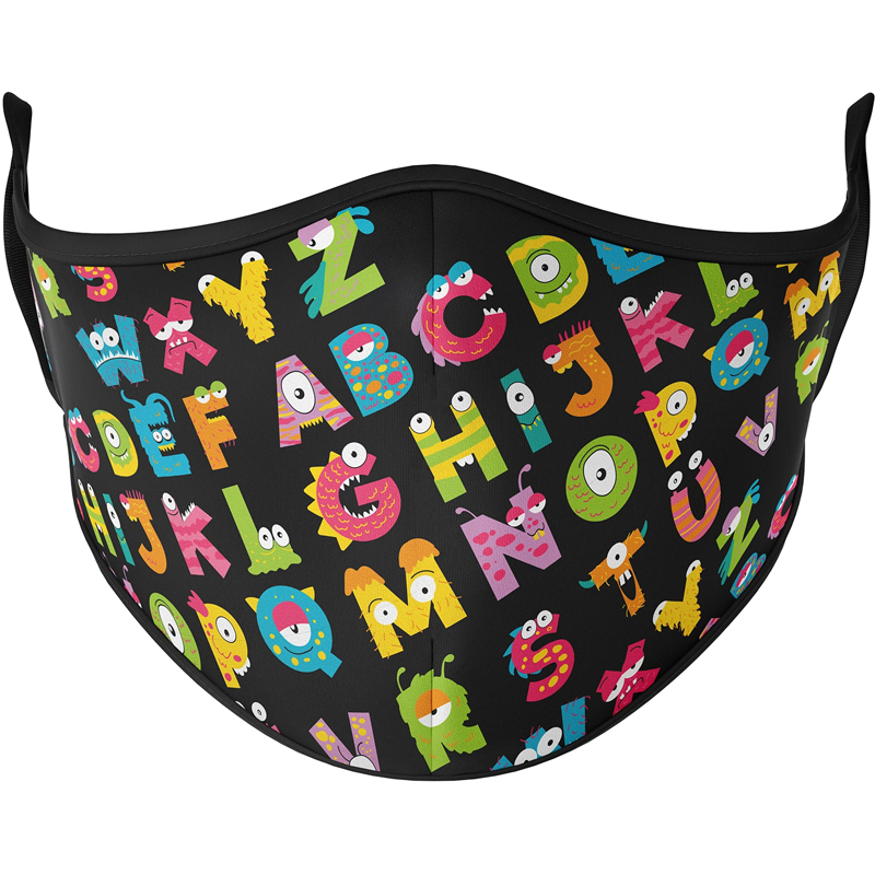 Paint Printed Reuseable Face Masks